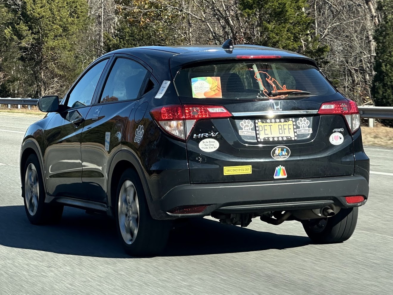 PET BFF, Honda HR-V 2nd gen (RU), 2014–2021