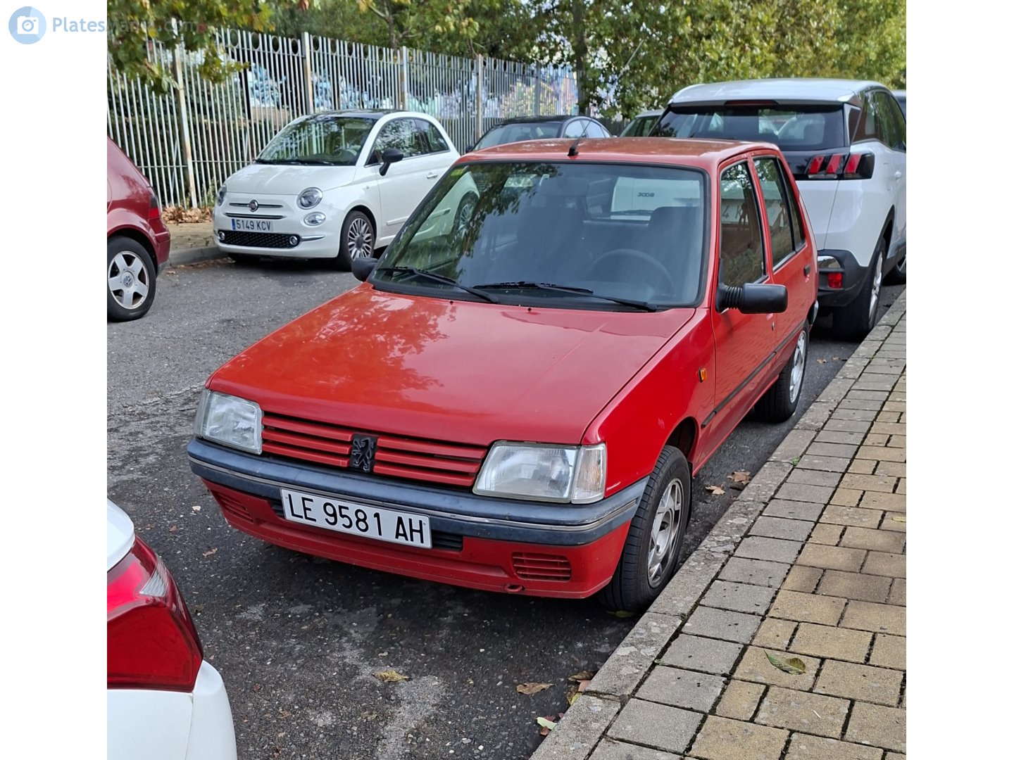 LE 9581 AH, Peugeot 205 1st gen 5-door Hatch (20A/C), 1983–1998