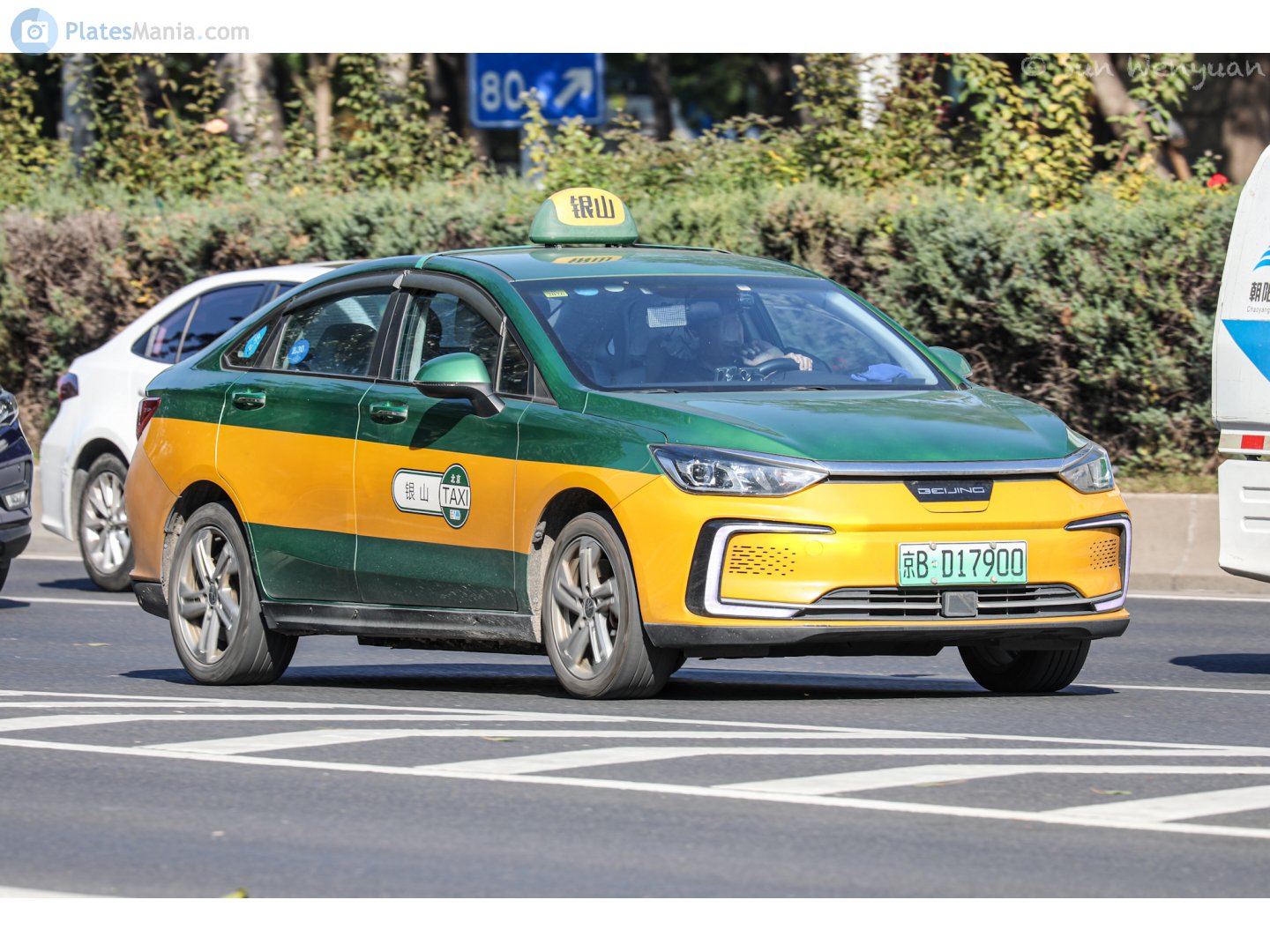 京B·D17900, BAIC Beijing EU5 1st gen, facelift, 2020–