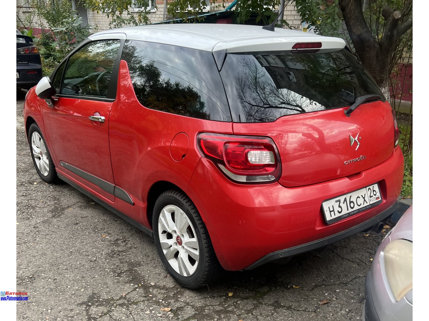 н 316 сх 26, Citroёn DS3 1st gen (A55/A56), 2009–2016