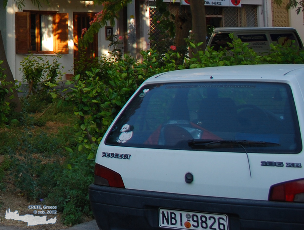 NBI-9826, Peugeot 106 1st gen 5-door Hatch (1C), 1992–1996