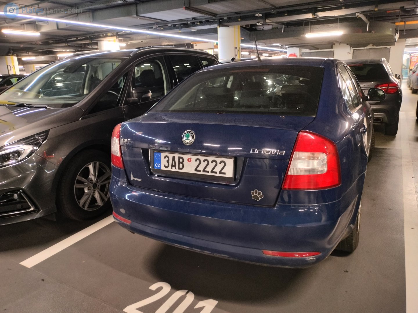 3AB 2222, Skoda Octavia 2nd gen Liftback (A5/1Z3), facelift, 2009–2013