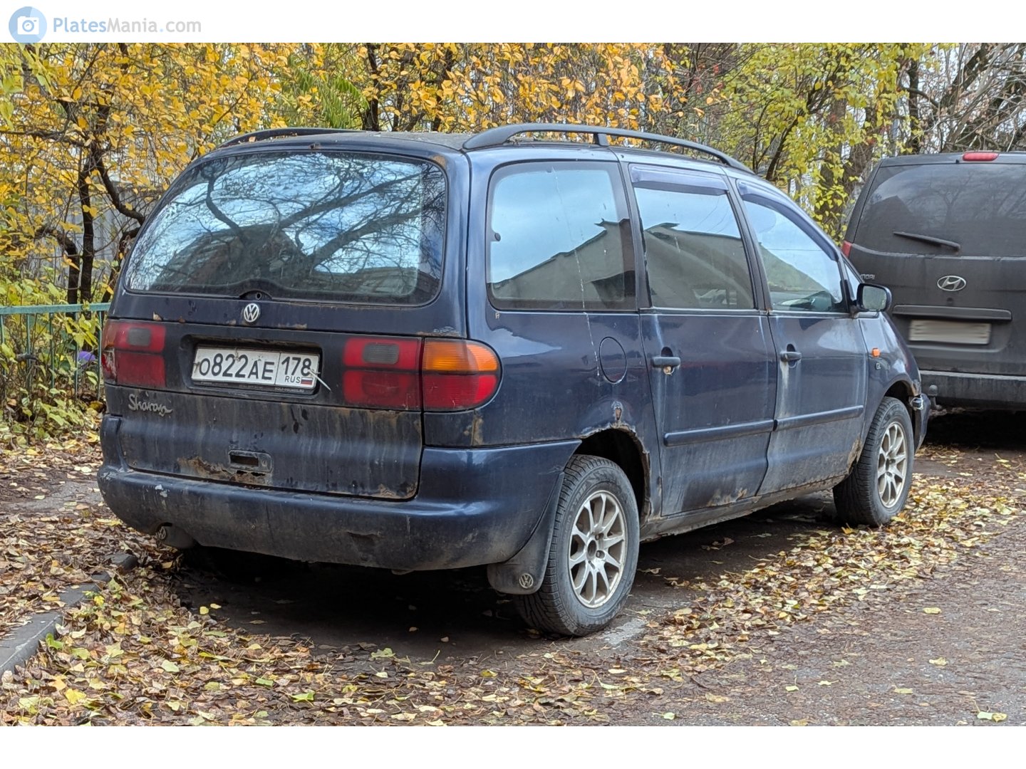 о 822 ае 178, Volkswagen Sharan 1st gen (7M), 1995–2000
