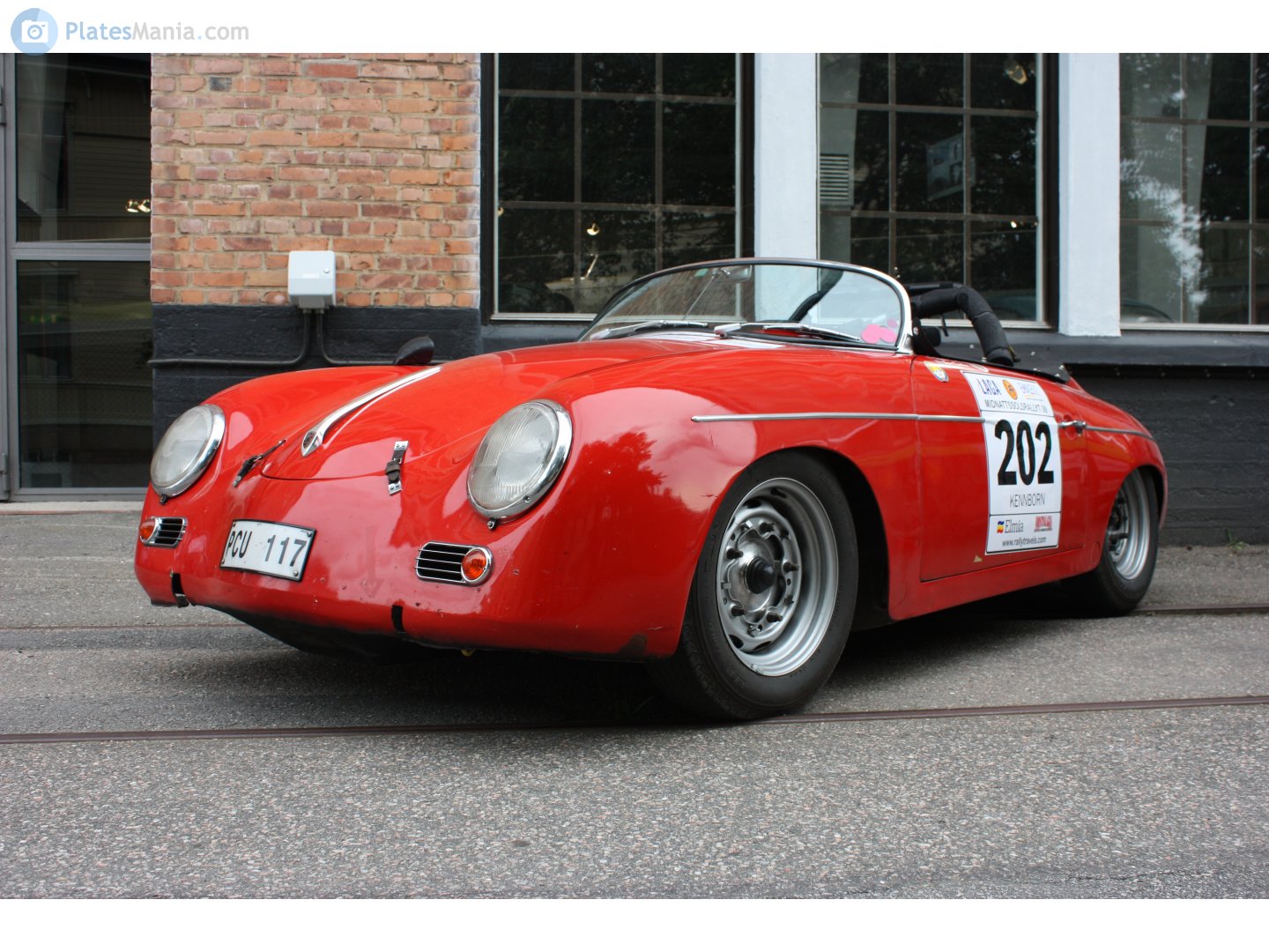 PCU 117, Porsche 356 (A) Cabrio/Speedster, 1948–1959