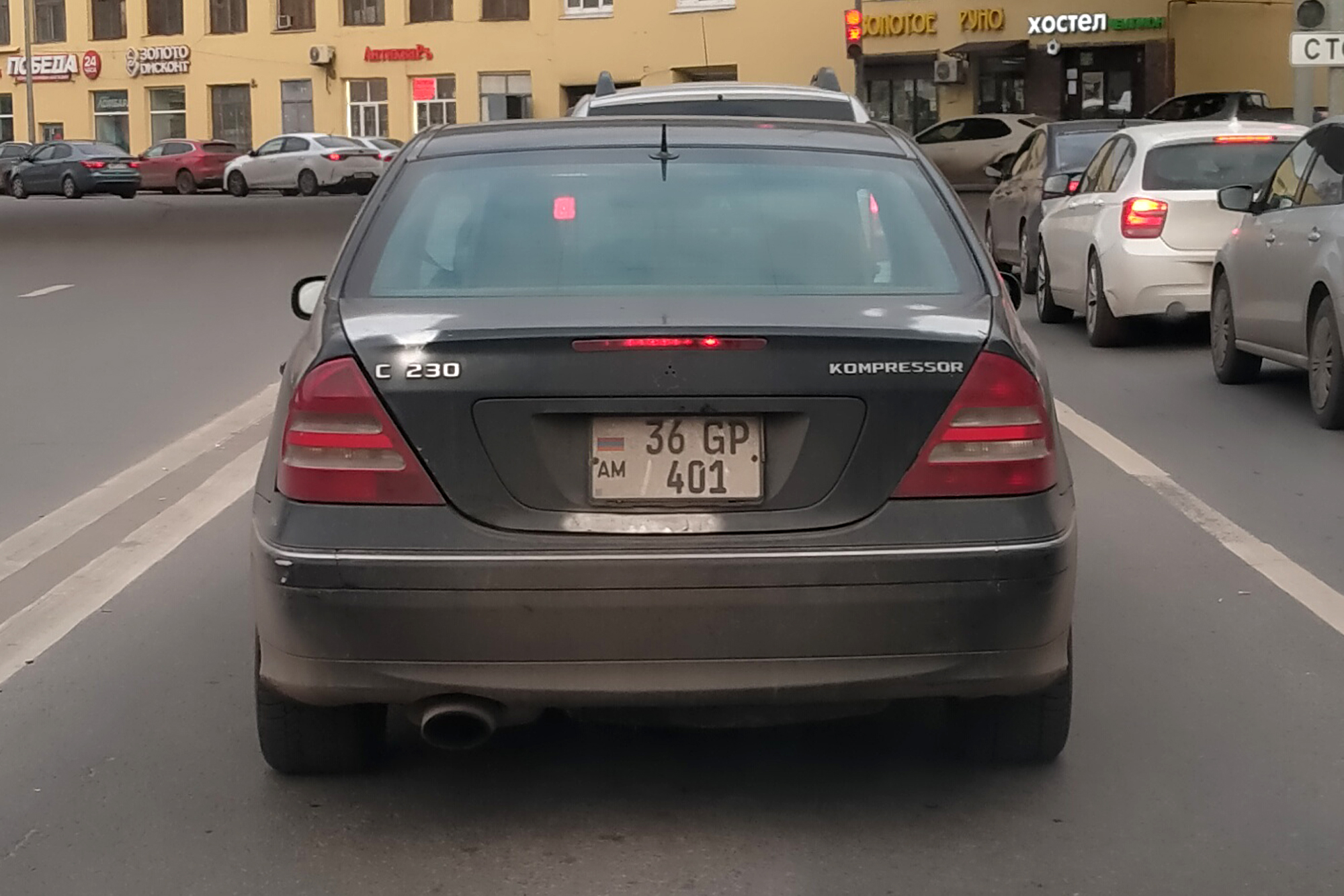 36 GP 401, Mercedes-Benz C-Klasse 2nd gen Sedan (W203), 2000–2007