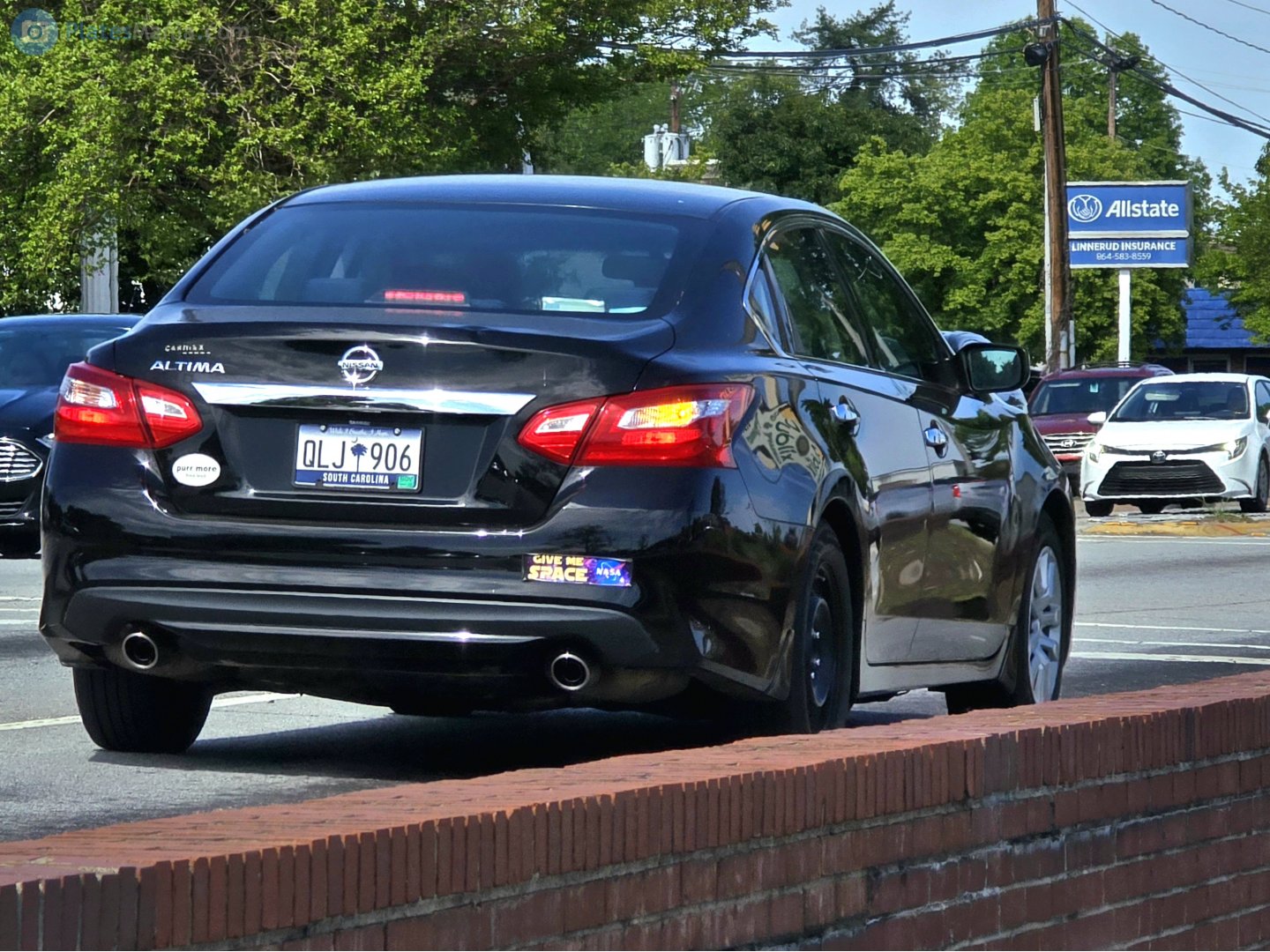 QLJ 906, Nissan Altima 5th gen (L33), facelift, 2015–2018