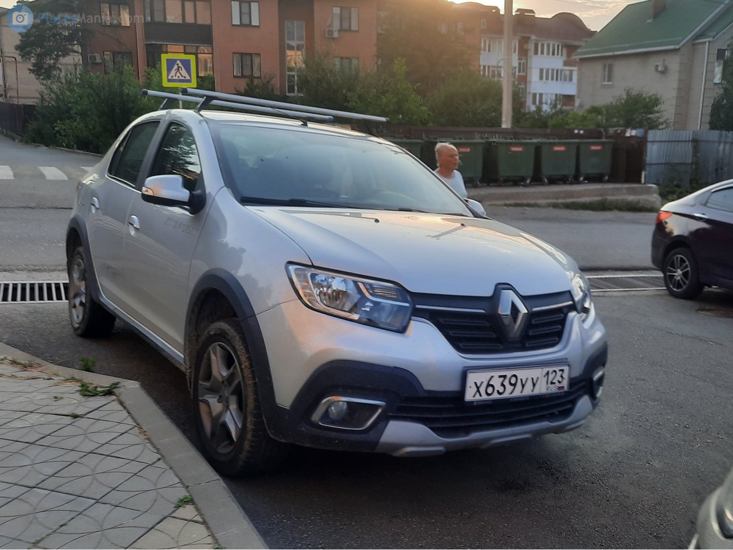 х 639 уу 123, Renault Logan 2nd gen Sedan Stepway (L8), 2018–