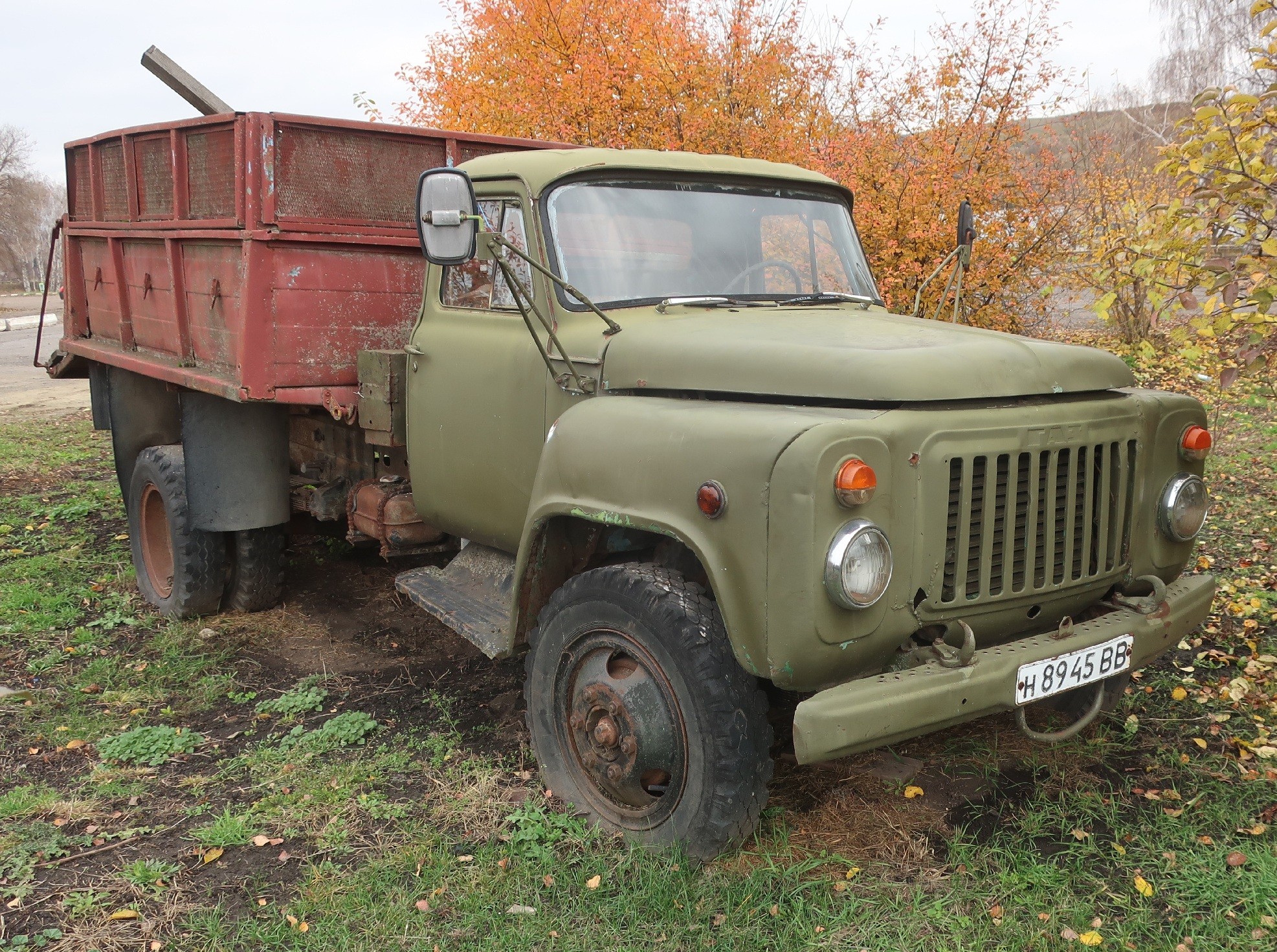 н 8945 ВВ, GAZ 52/53 САЗ-3502/3508, 1966–1992