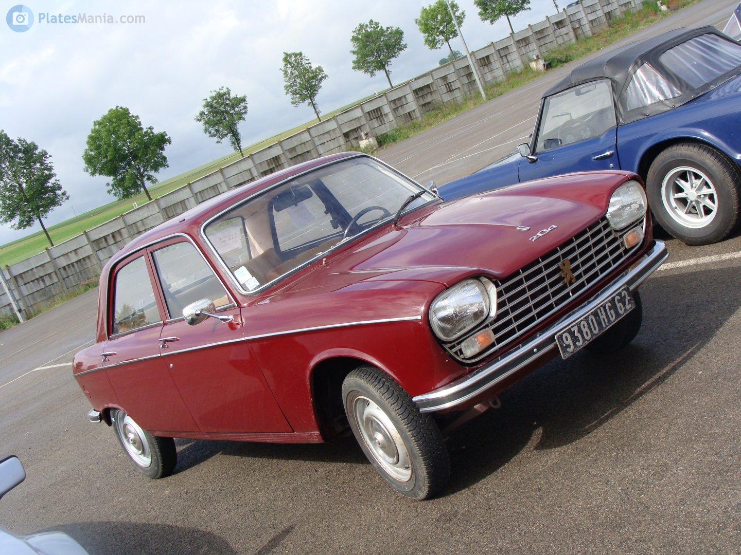9380 HG 62, Peugeot 204 1st gen Berline (D10), 1965–1976