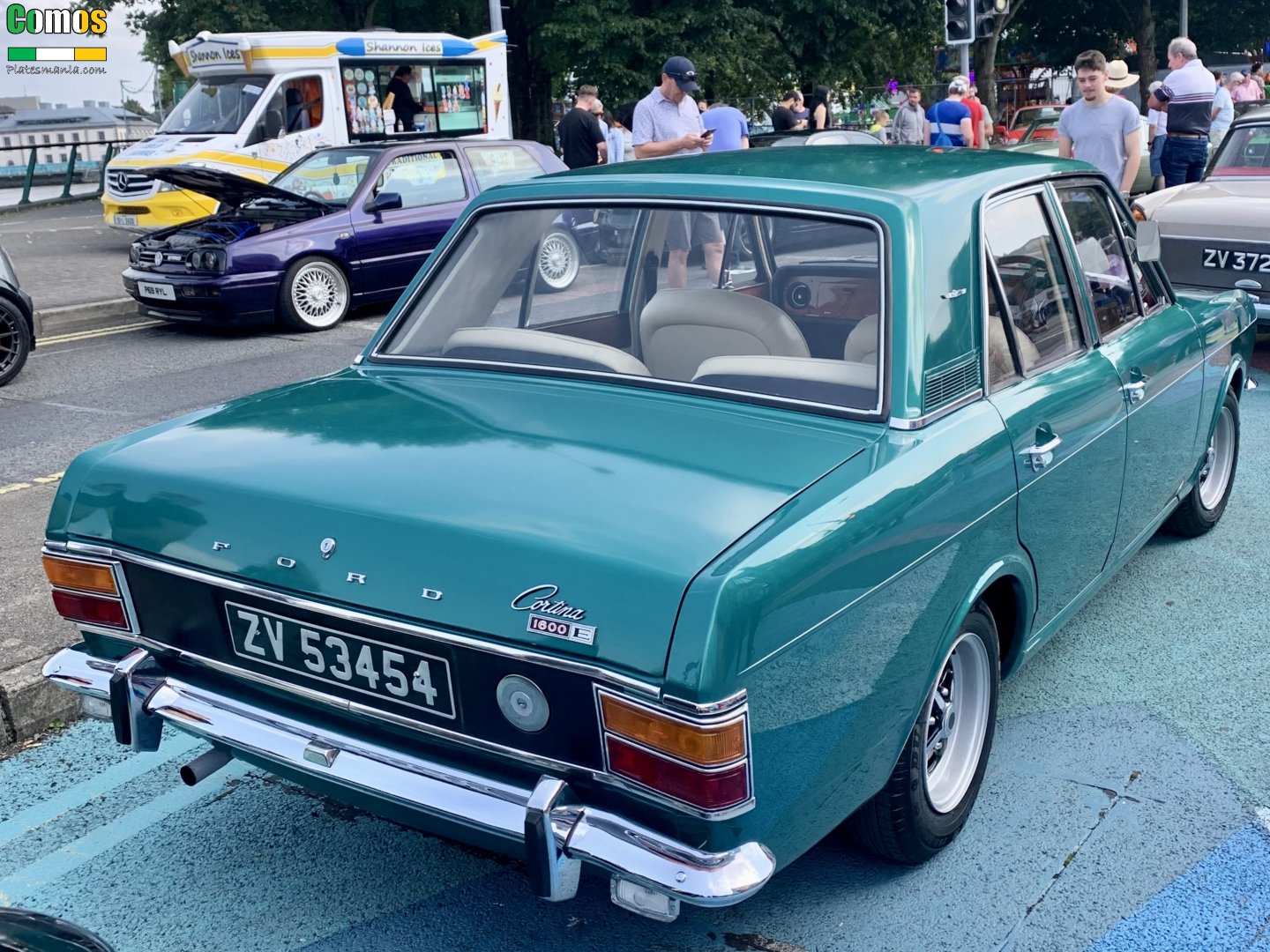 ZV 53454, Ford Cortina 2nd gen 4-door Sedan (Mk2) 1966–1970