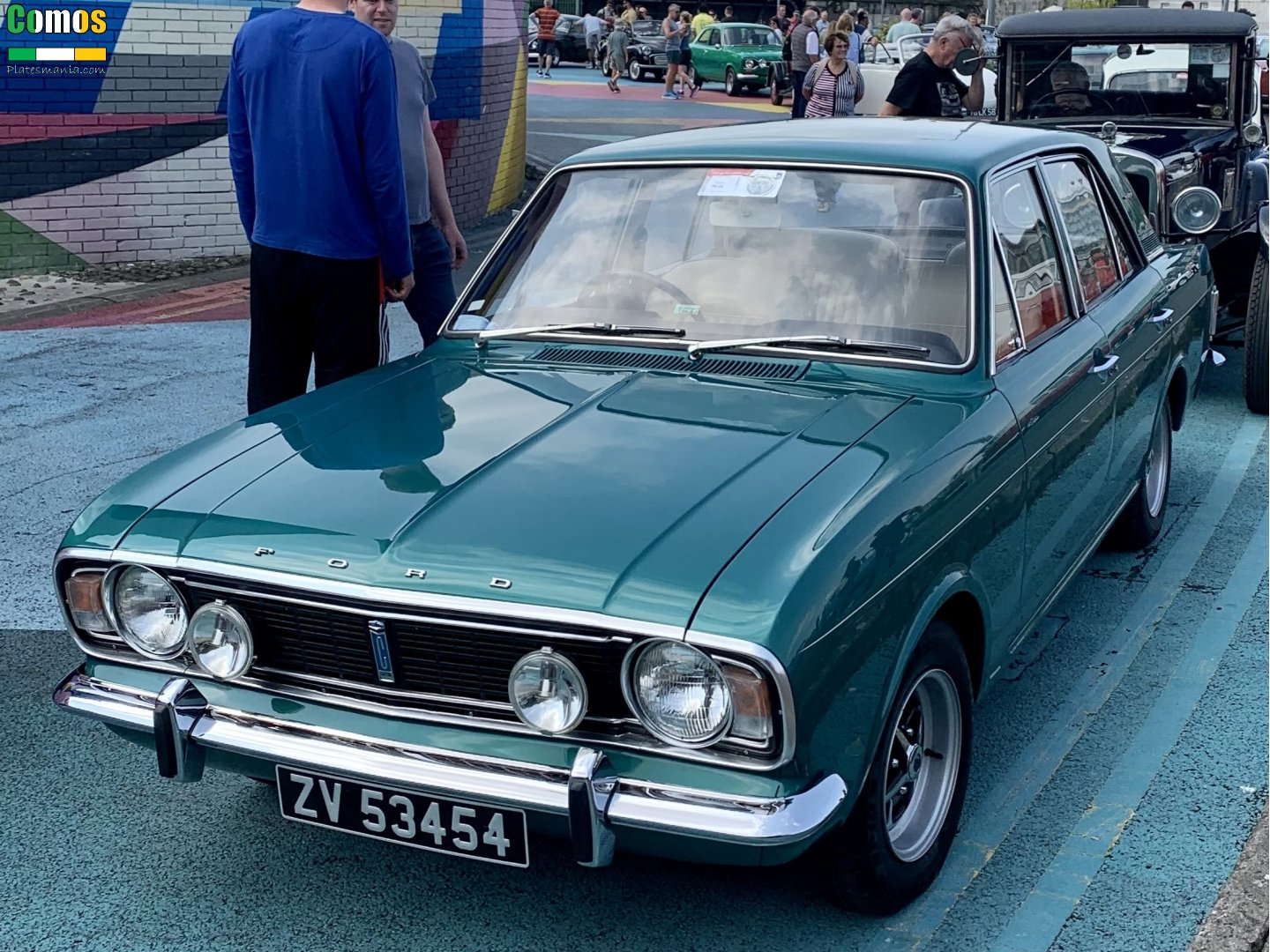 ZV 53454, Ford Cortina 2nd gen 4-door Sedan (Mk2) 1966–1970
