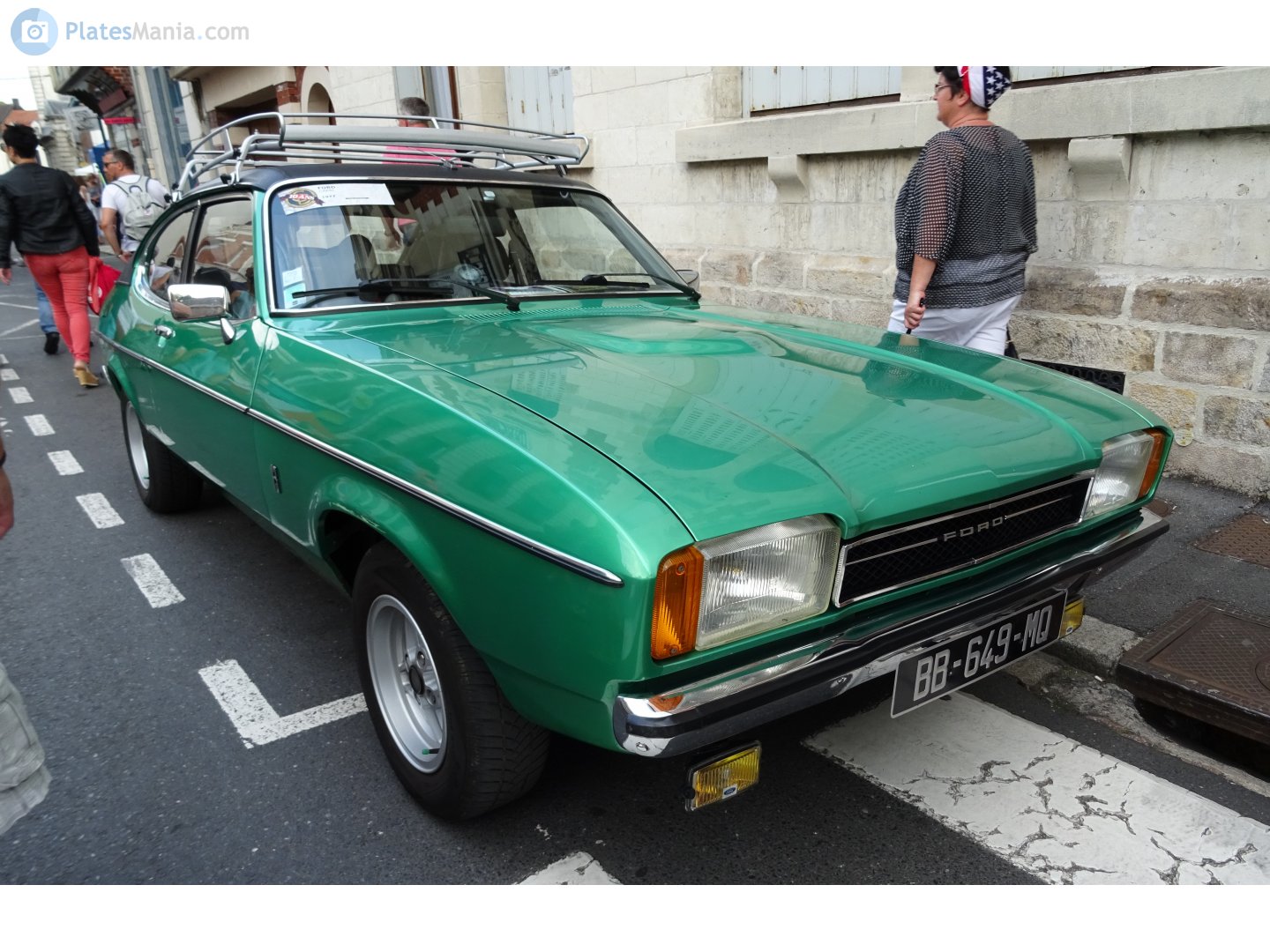 BB-649-MQ, Ford Capri 2nd gen (MkII / GECP), 1974–1978