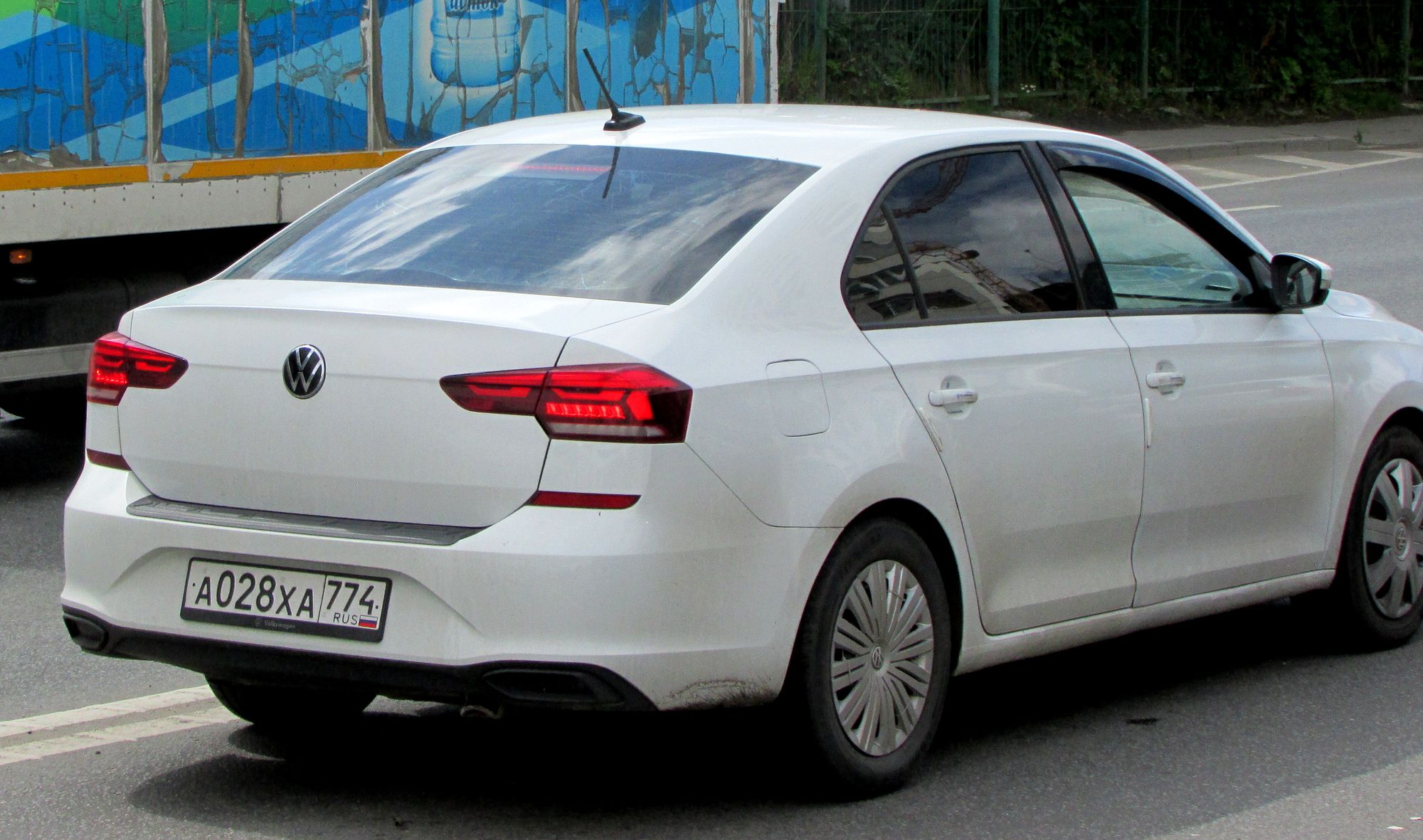 а 028 ха 774, Volkswagen Polo 6th gen Liftback (CK; CIS-market), 2020–2022
