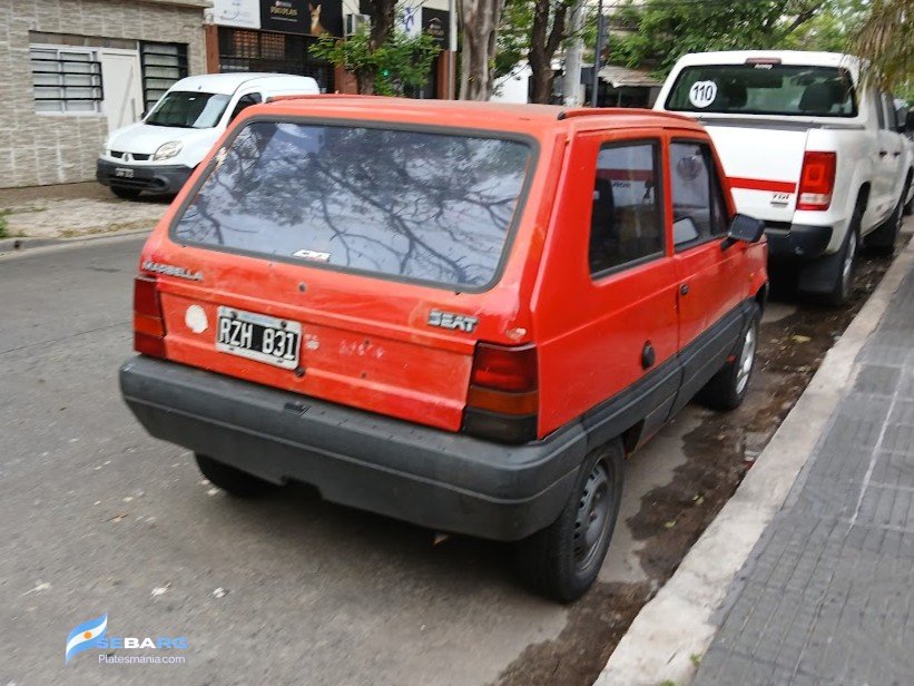 RZH 831, SEAT Marbella 1st gen (028), 1986–1998