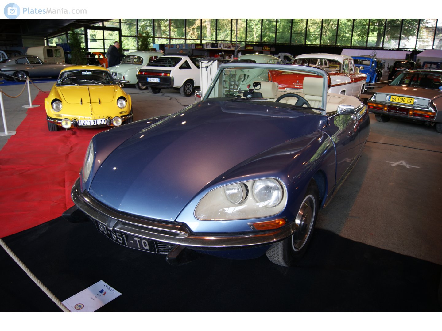BD-651-TQ, Citroёn DS/ID 1st gen DS Cabrio (VGD; 19/20/21/23), 1960–1973