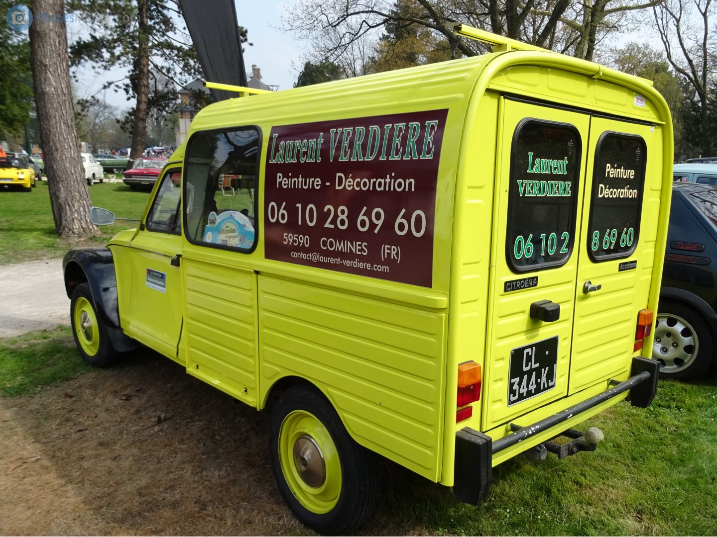 CL-344-KJ, Citroёn Acadiane 1st gen Van, 1977–1987