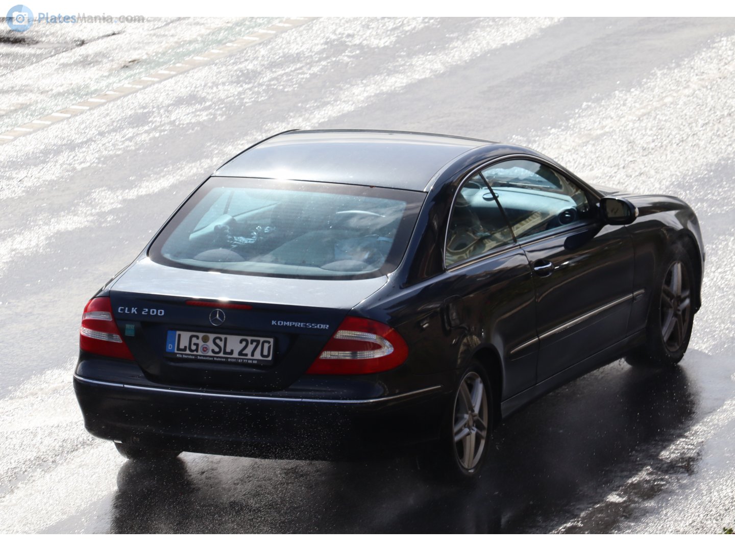 LG SL 270, Mercedes-Benz CLK-Klasse 2nd gen Сoupé (C209), 2002–2009