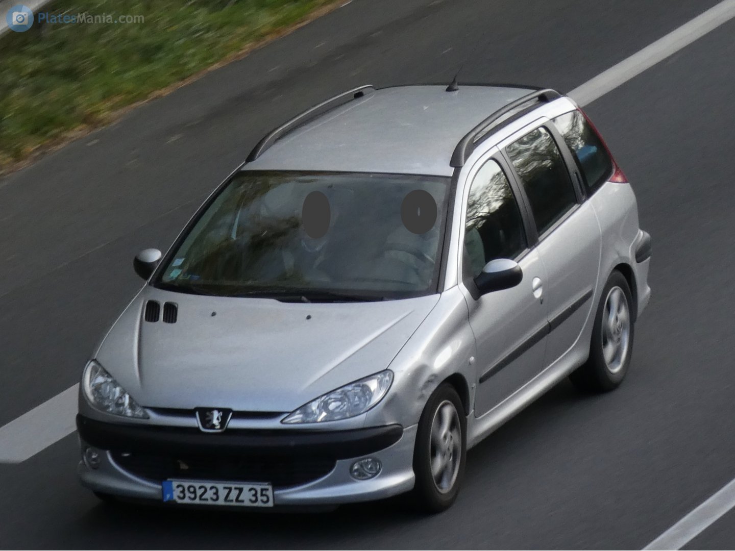 3923 ZZ 35, Peugeot 206 1st gen SW Wagon (T12), 2002–2006 (–2010 for LATAM-market)
