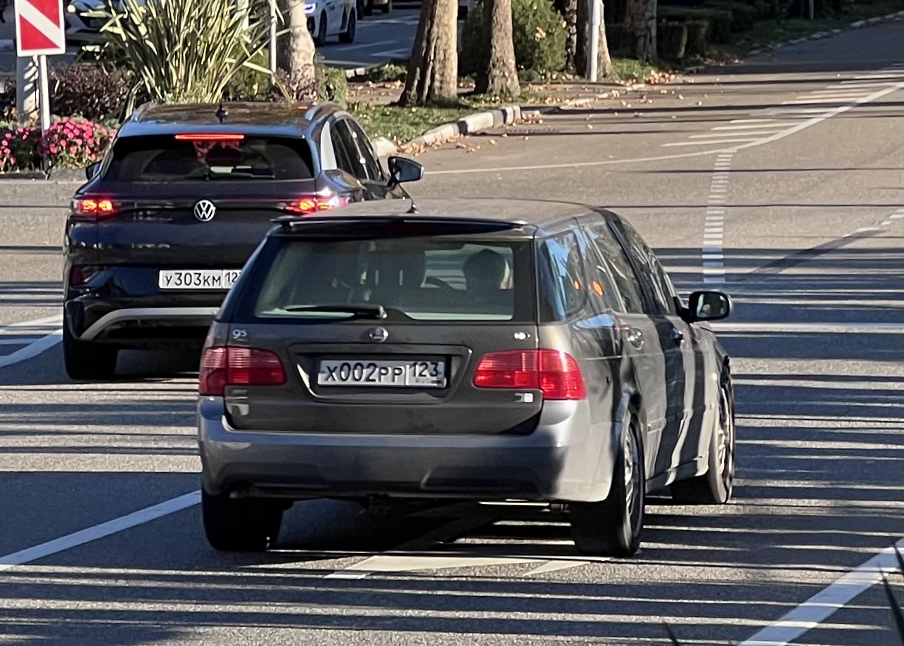 х 002 рр 123, SAAB 9-5 1st gen SportCombi Wagon (YS3E), 2nd facelift, 2005–2010