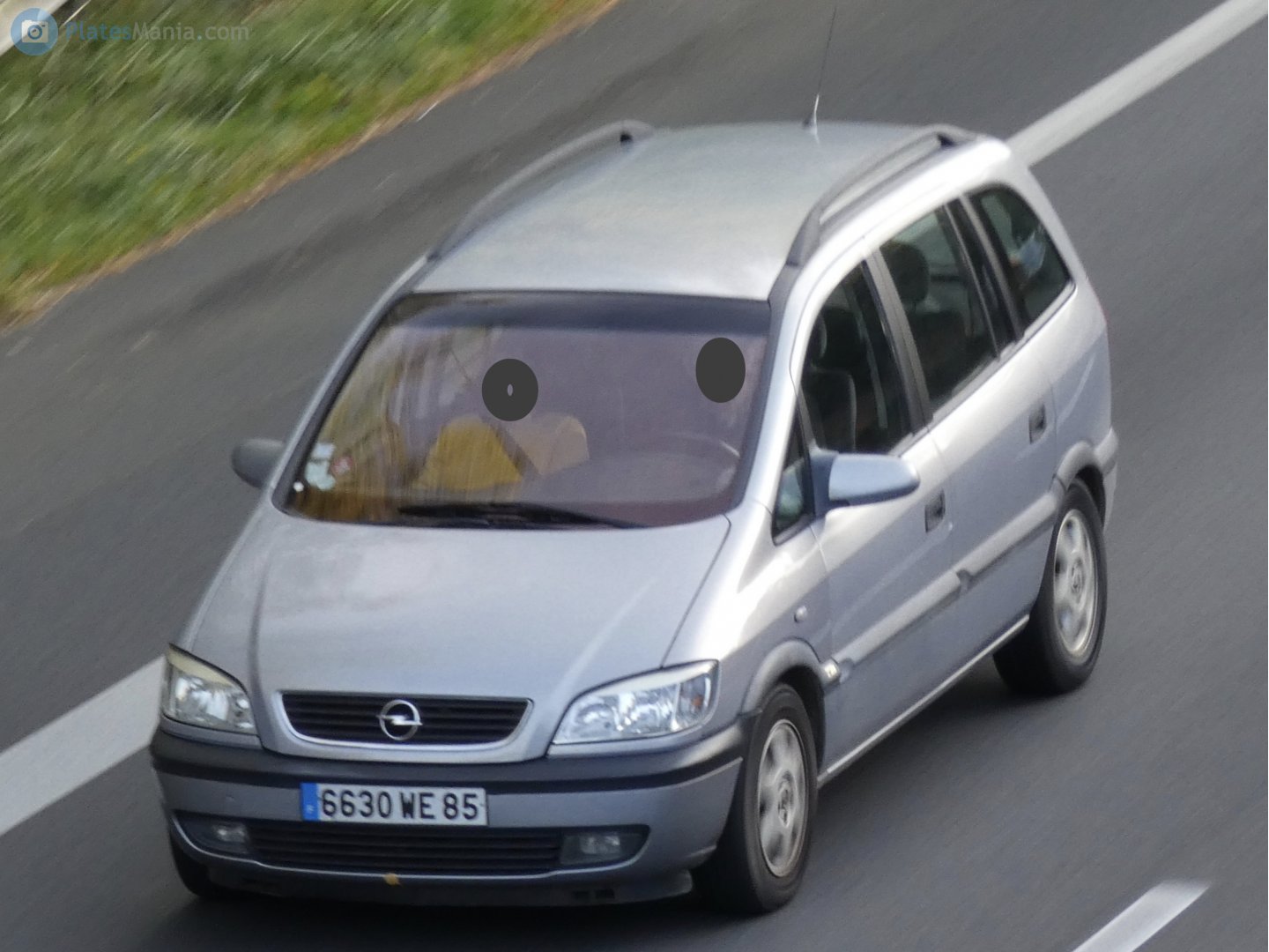 6630 WE 85, Opel Zafira 1st gen (A; T98), 1999–2005