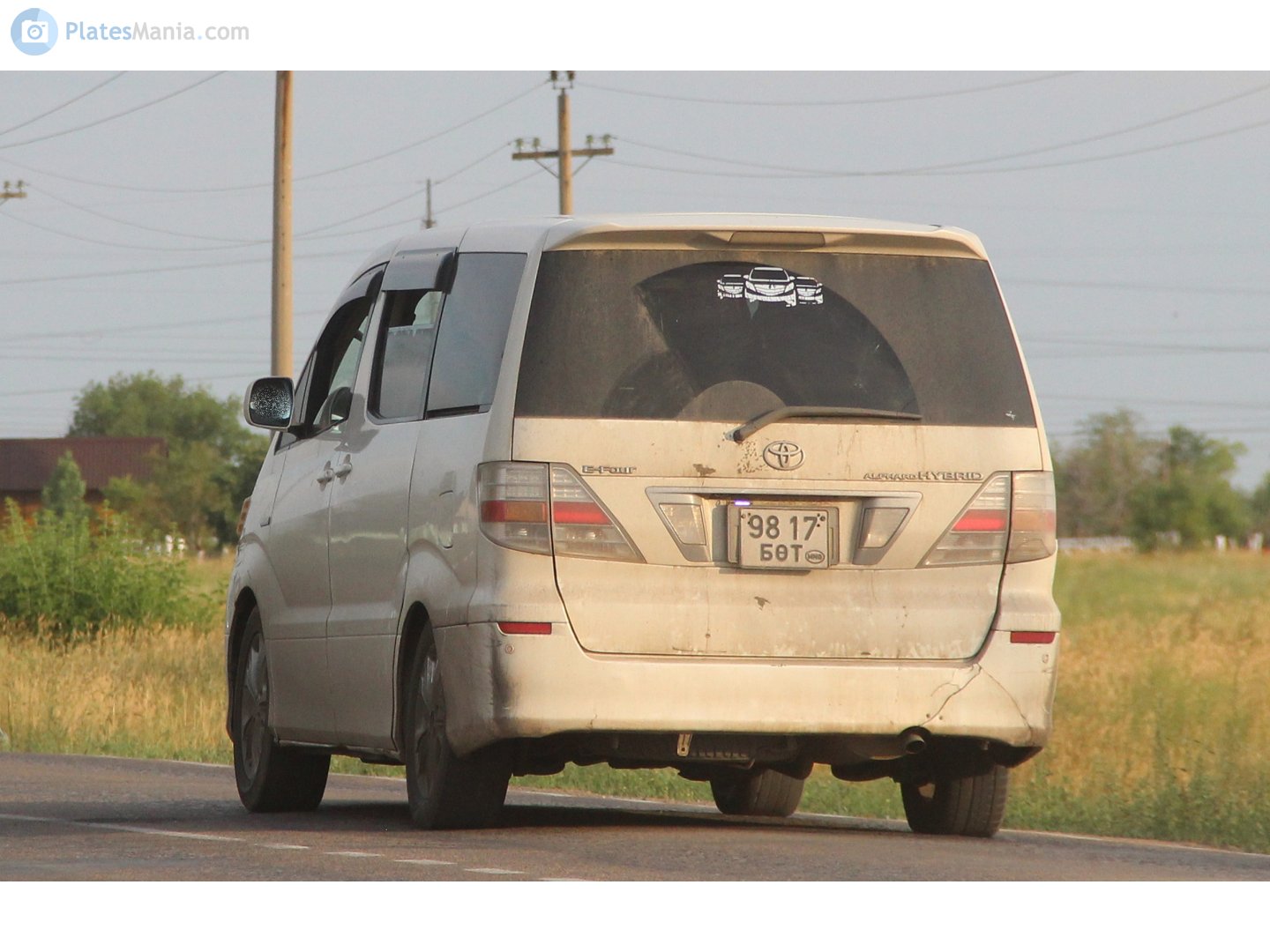 9817 БӨТ, Toyota Alphard 1st gen (G/V) (AH10), 2002–2008