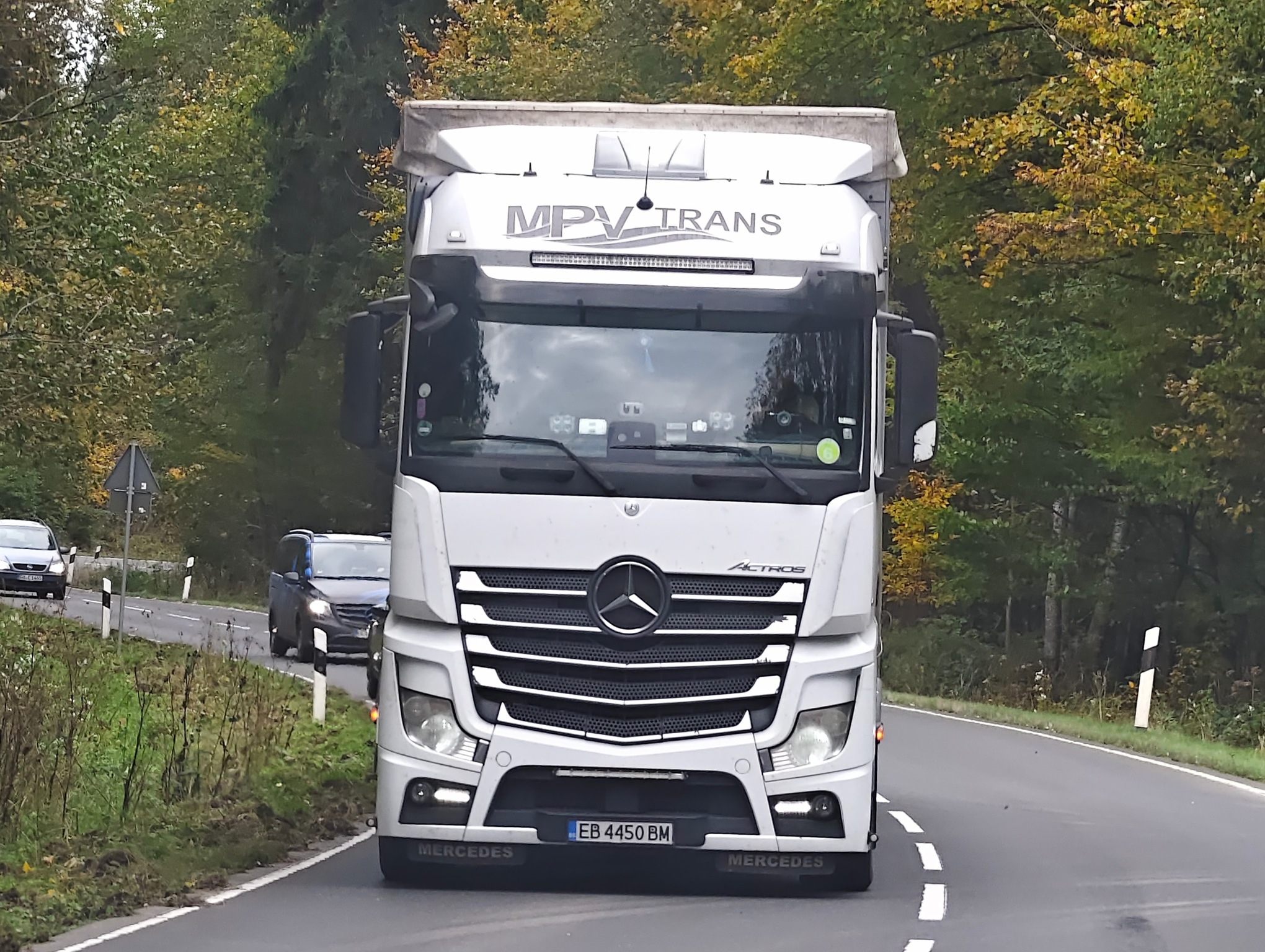 EB 4450 BM, Mercedes-Benz Actros 