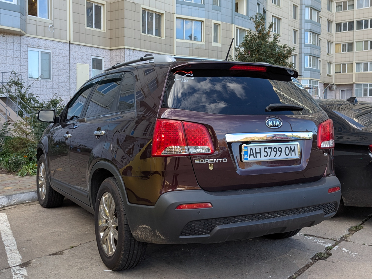 AH 5799 OM, Kia Sorento 2nd gen (XM), 2009­–2012