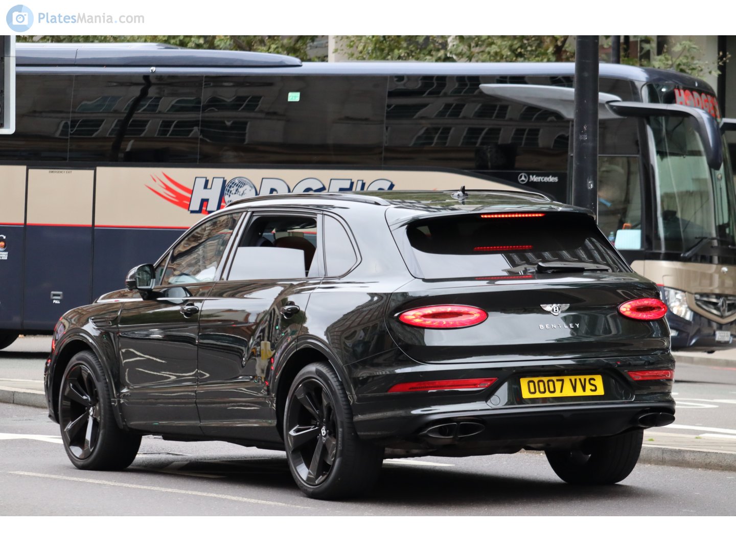 OO07VVS, Bentley Bentayga 1st gen (PL71), facelift, 2020–