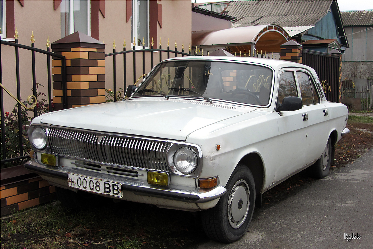 н 0008 ВВ, GAZ 24 Волга 24-10/11/17 Sedan, facelift, 1986–1992