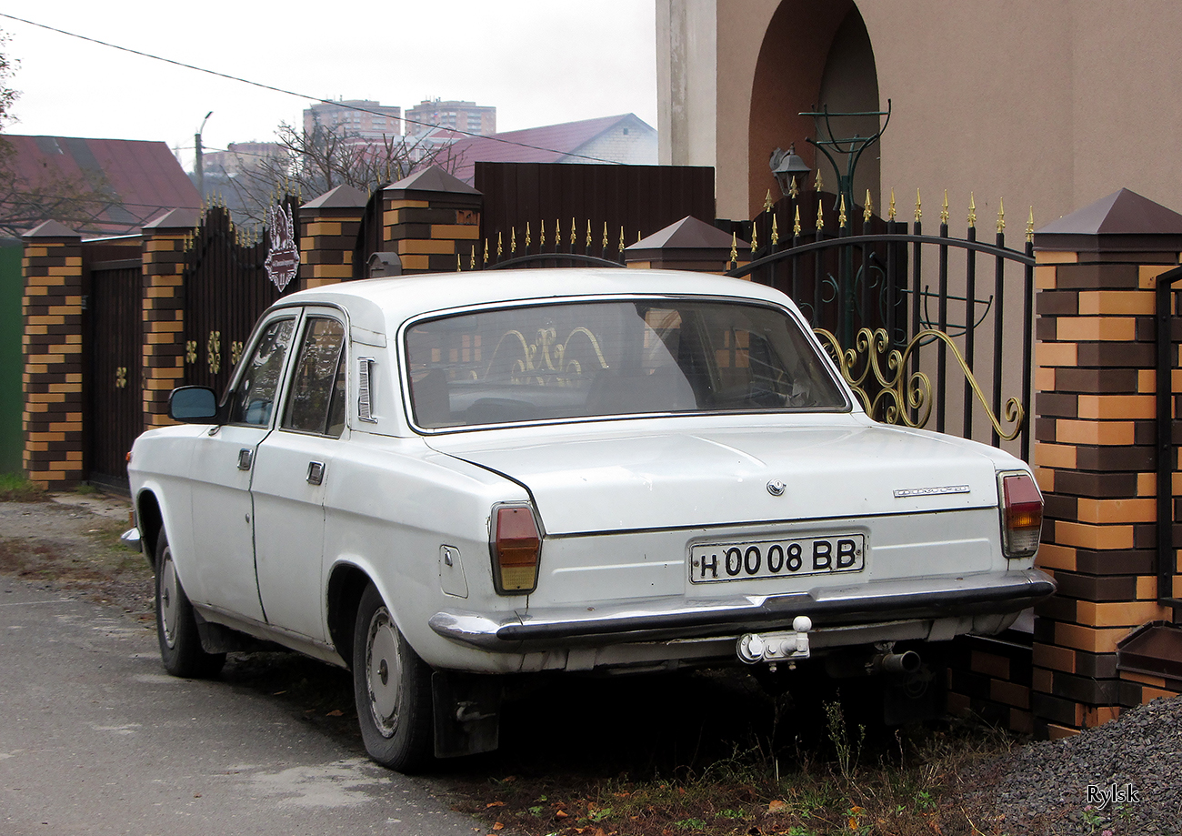 н 0008 ВВ, GAZ 24 Волга 24-10/11/17 Sedan, facelift, 1986–1992