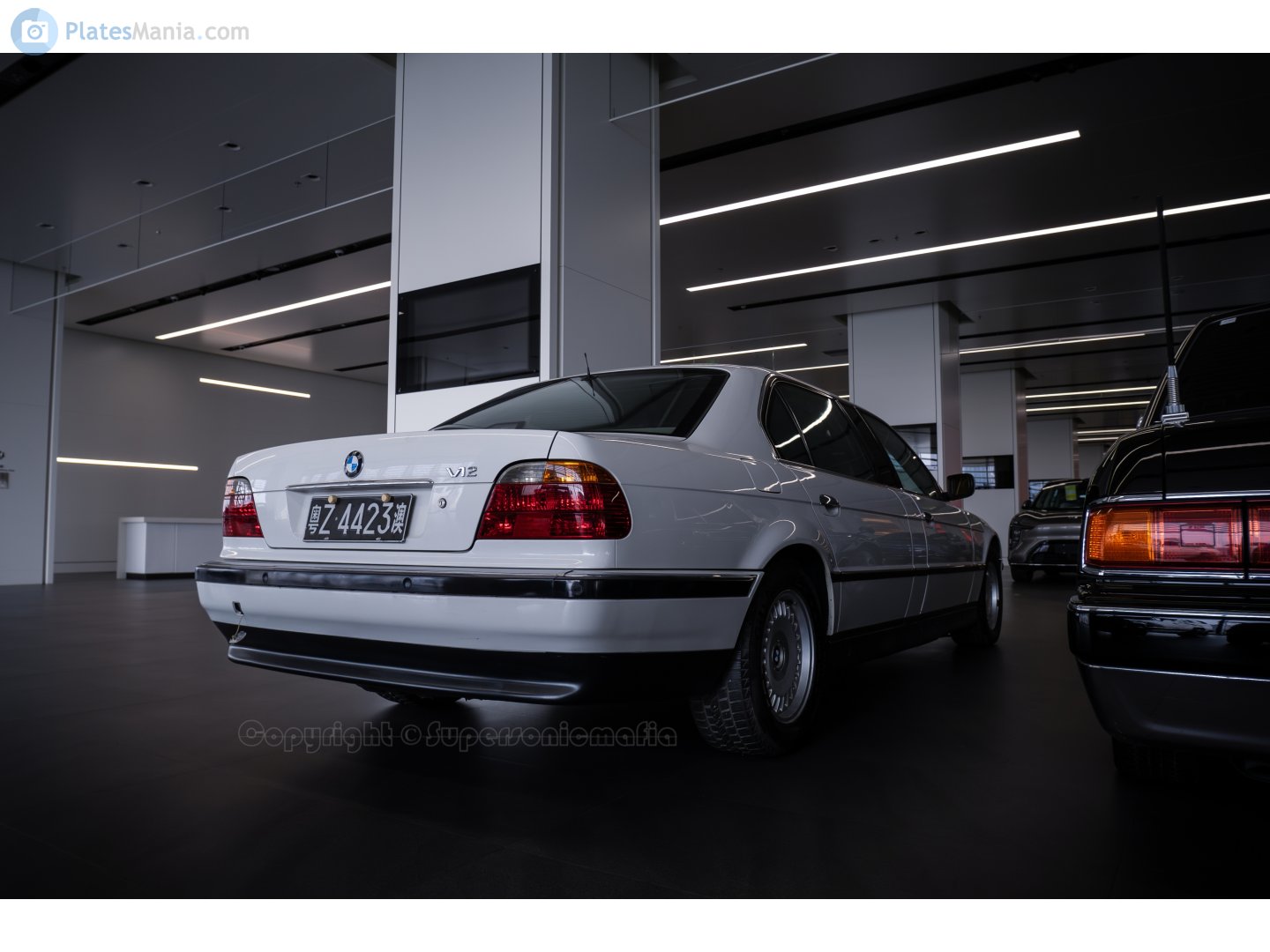 粤Z·4423澳, BMW 7 Series 3rd gen (E38), 1995–2001