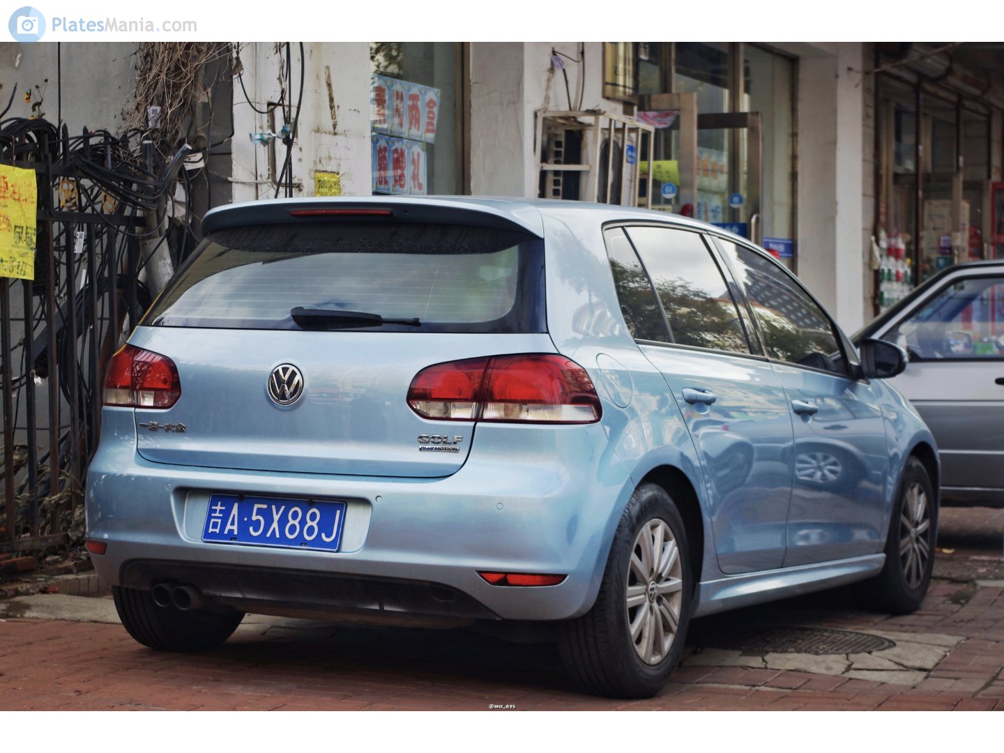 吉A·5X88J, Volkswagen Golf 6th gen 5-door Hatch (5K), 2008–2013