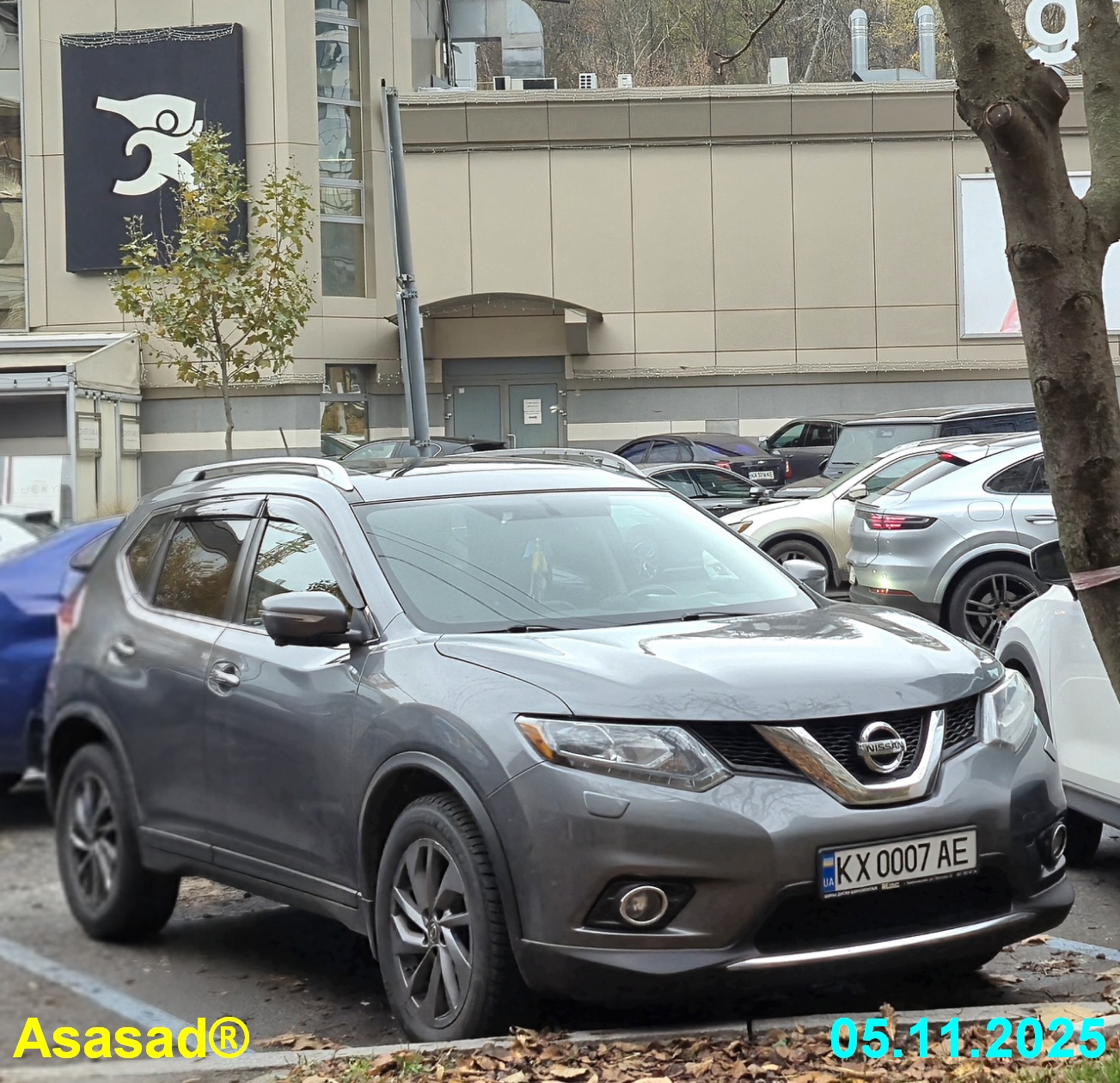 KX 0007 AE, Nissan Rogue 2nd gen (T32), 2013–2016