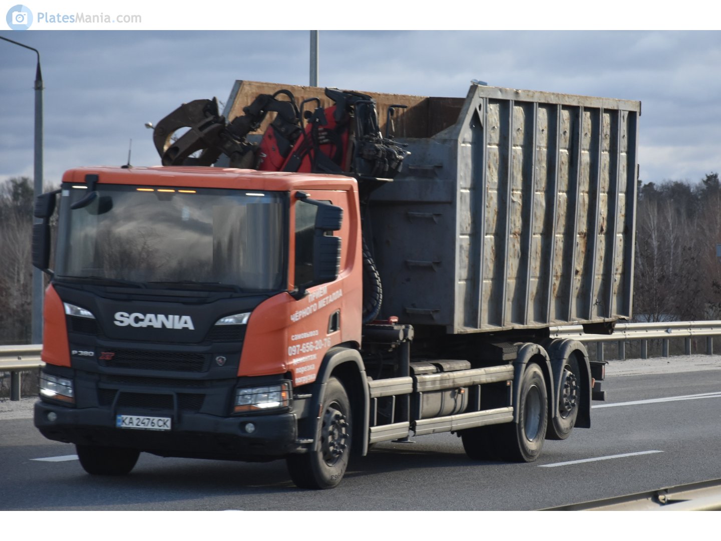 KA 2476 CK, Scania P-Series 2nd gen XT, 2016–