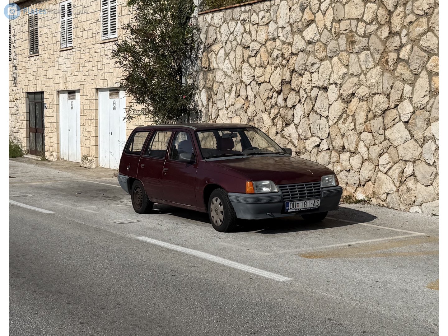 DU 181-AS, Opel Kadett 5th gen 5-door Caravan (E; T85), 1984–1991