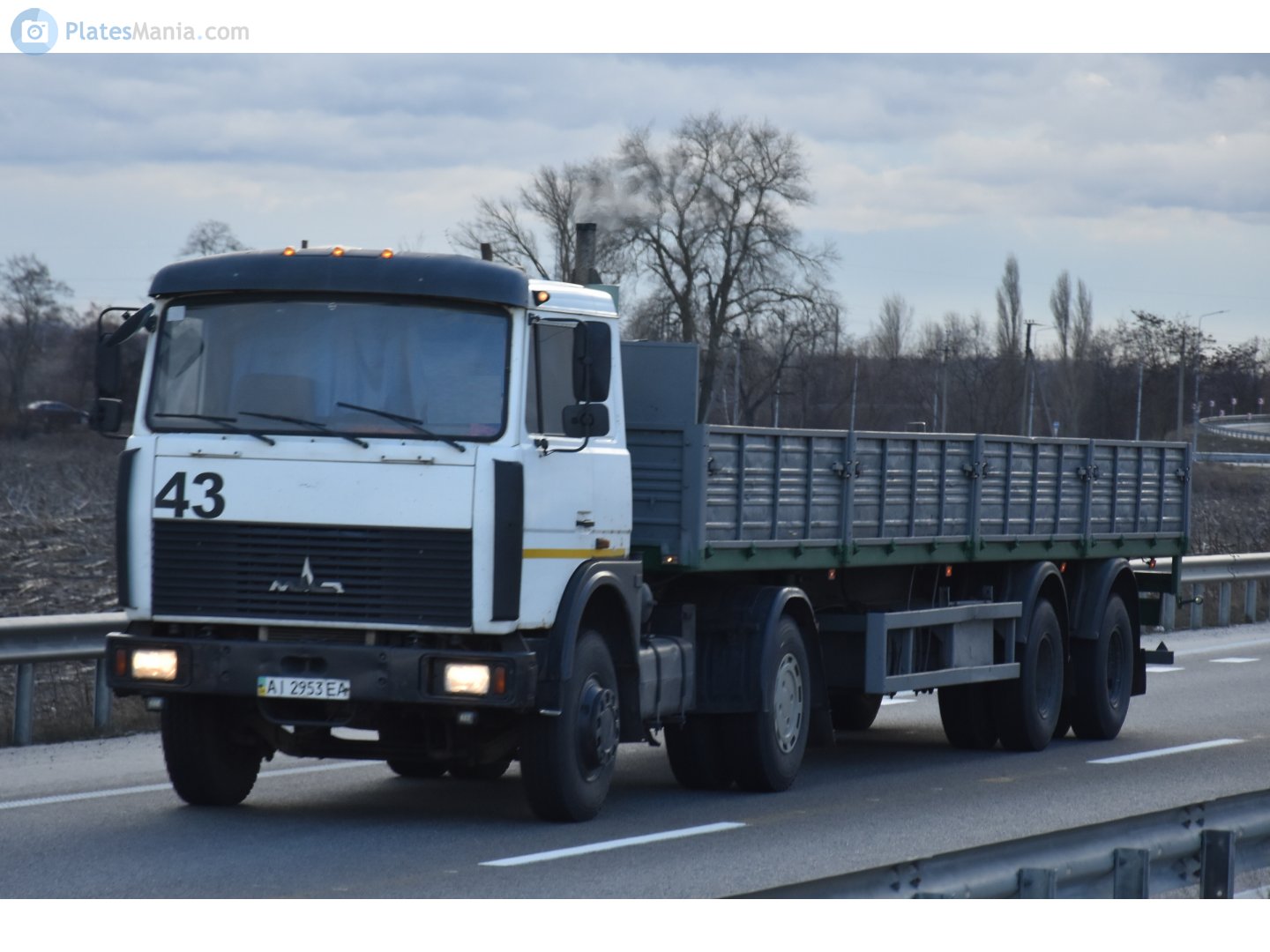 AI 2953 EA, MAZ 5432 1st gen, facelift, 1988–2011