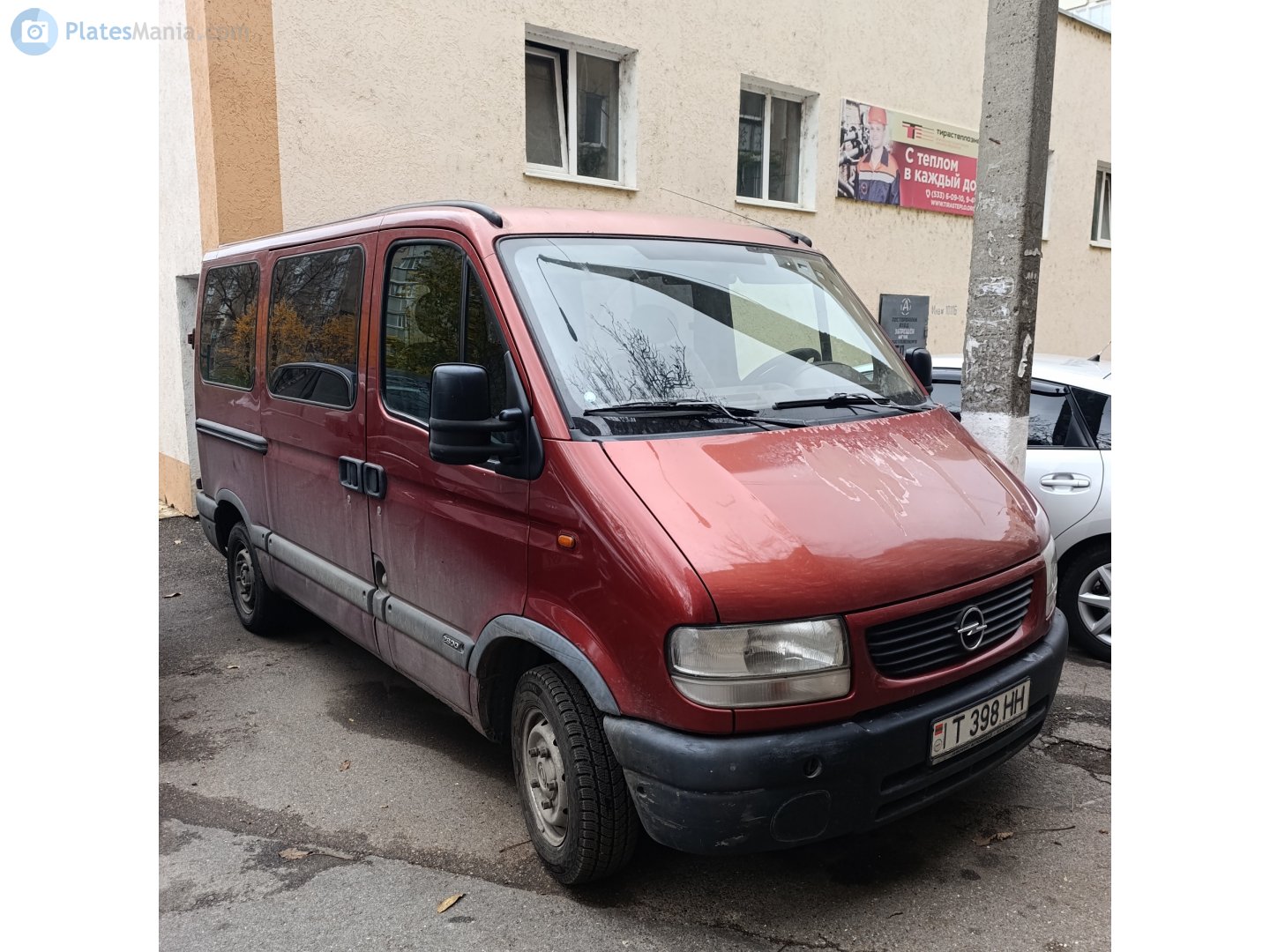 T 398 HH, Opel Movano 1st gen Van (A; X70), 1998–2003