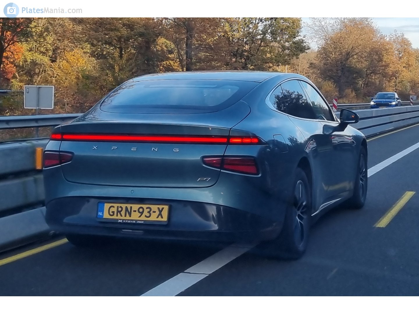 GRN-93-X, XPeng P7 1st gen i, facelift, 2023–