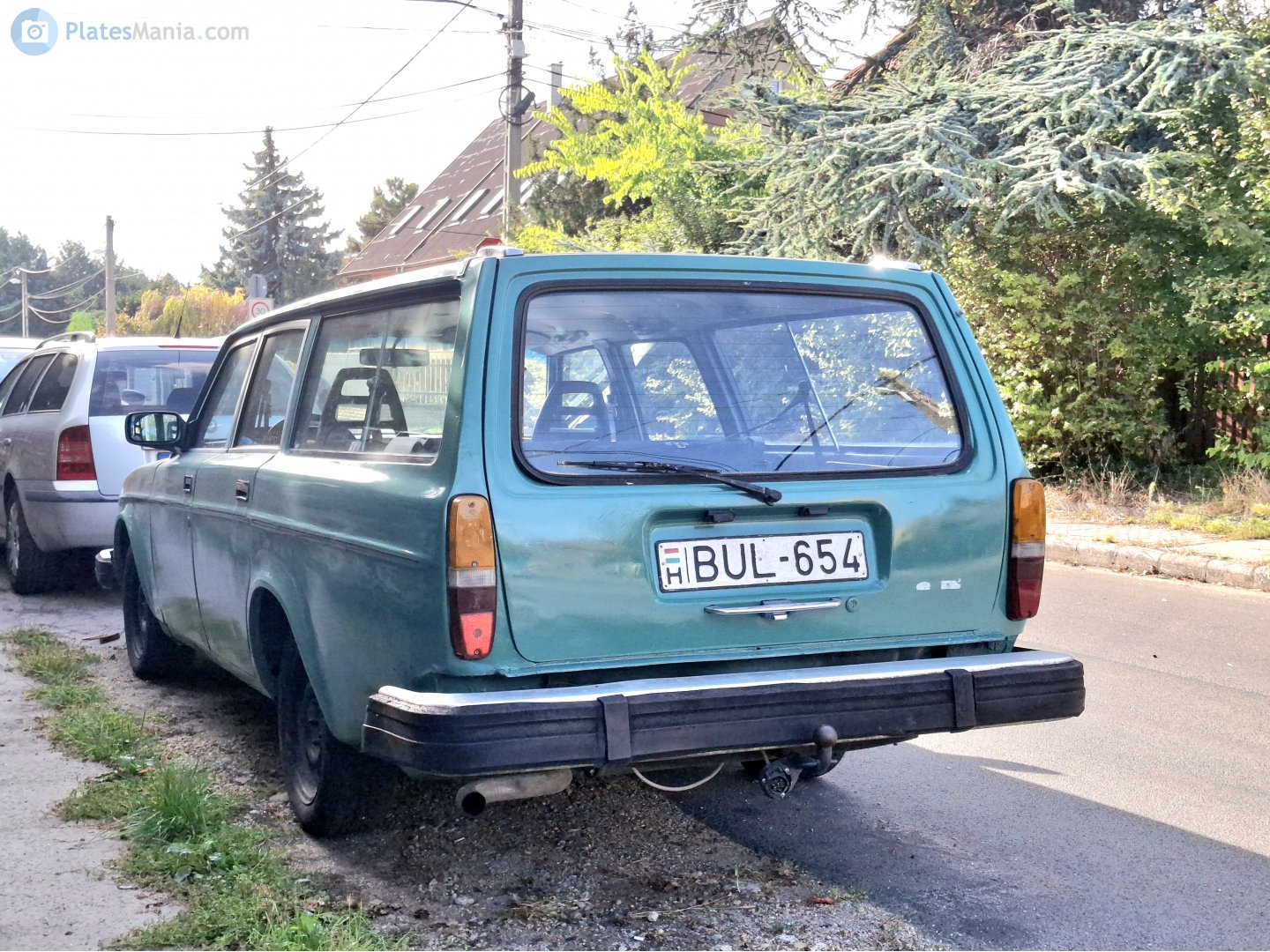 BUL-654, Volvo 240-Series 1st gen 5-door Wagon (245), facelift, 1978–1993