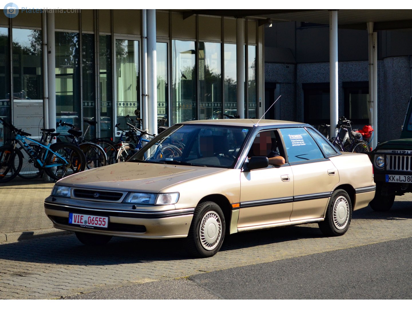 VIE 06555, Subaru Legacy 1st gen Sedan (BC), 1989–1993
