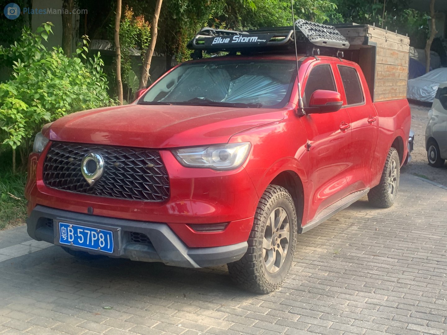 粤B·57P81, Great Wall (GWM) Poer (Pao/P-Series/Ute) 1st gen (CN-market), 2019–2023