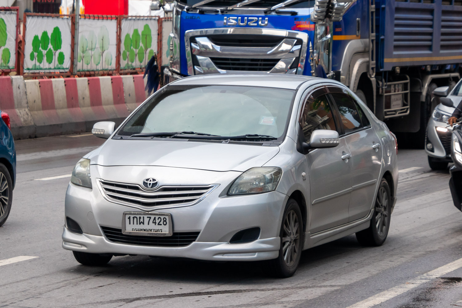 1กผ 7428, Toyota Vios 2nd gen (XP90), 2007–2013