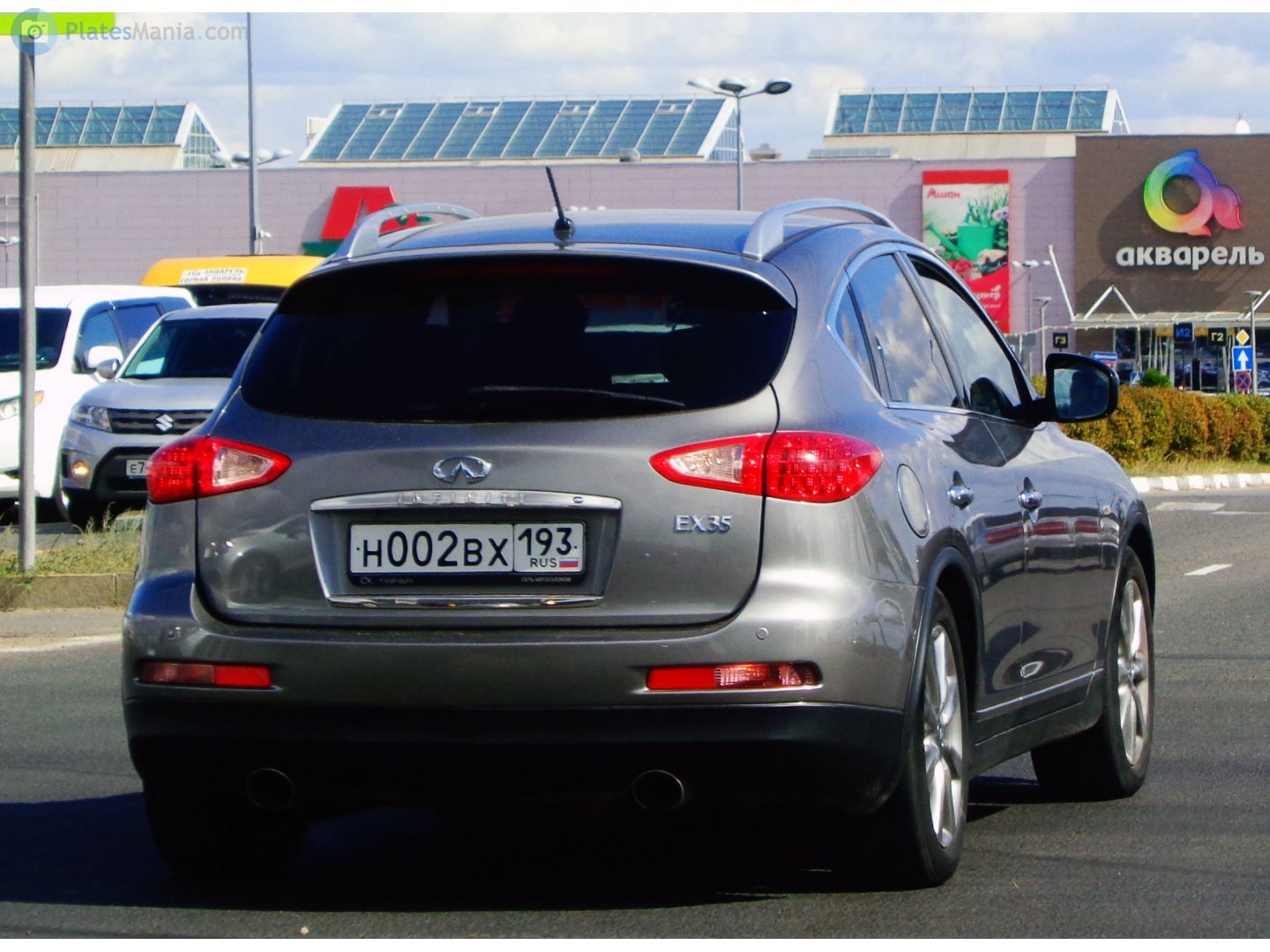 н 002 вх 193, Infiniti QX50/EX-Series 1st gen EX/QX (J50), 2007–2017