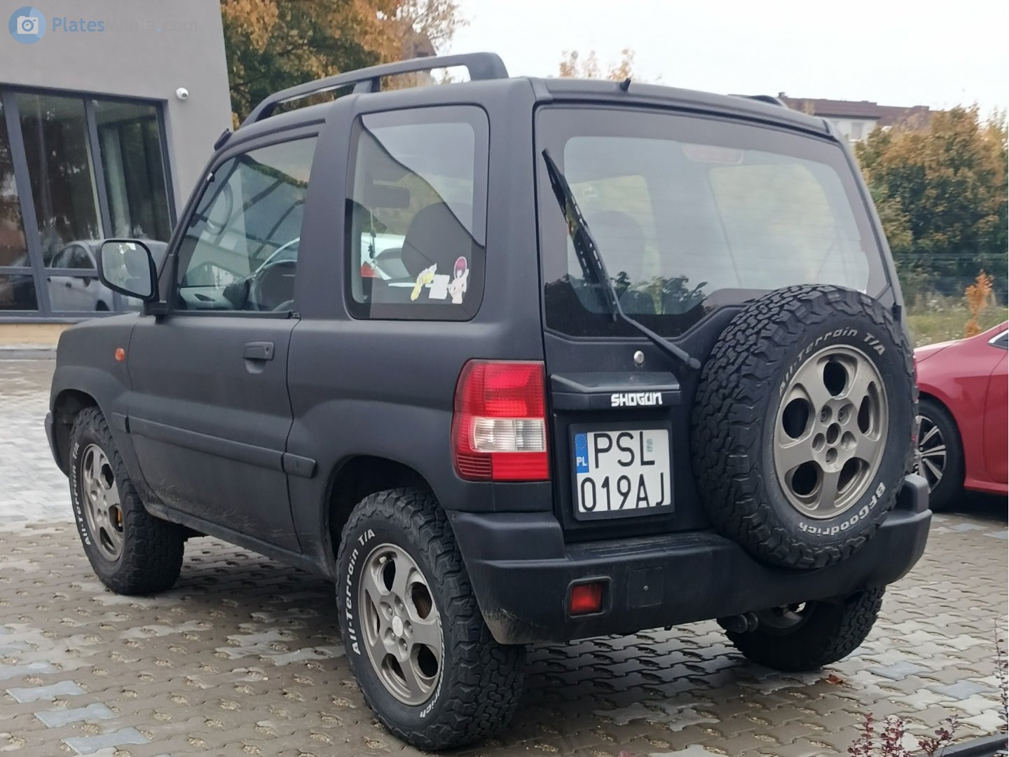 PSL 019AJ, Mitsubishi Pajero Pinin 1st gen 3-door SUV (H7), 1998–2005