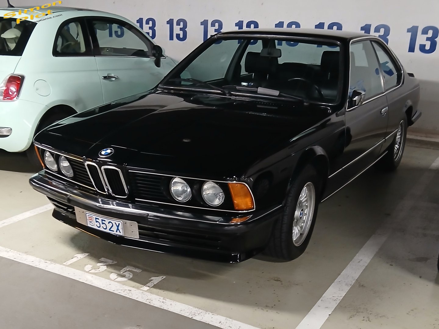 552X, BMW 6 Series 1st gen (E24), 1976­–1989