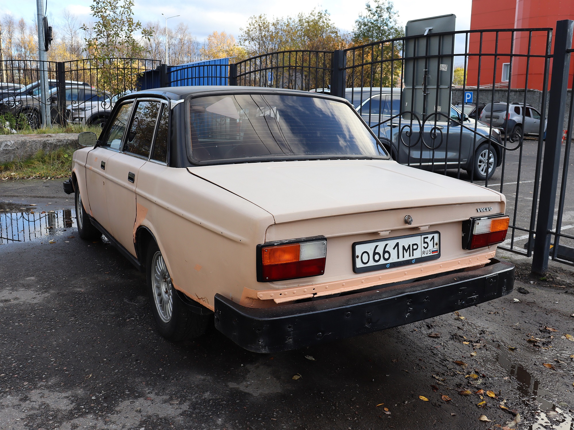 о 661 мр 51, Volvo 240-Series 1st gen 4-door Sedan (244), facelift, 1978–1993