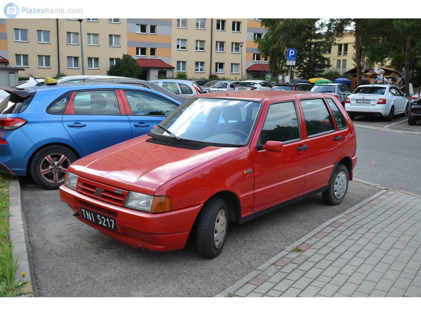 TNI 5217, FIAT Uno 1st gen (CS/Mille) 5-door Hatch (146; LATAM-market), 1984–2004