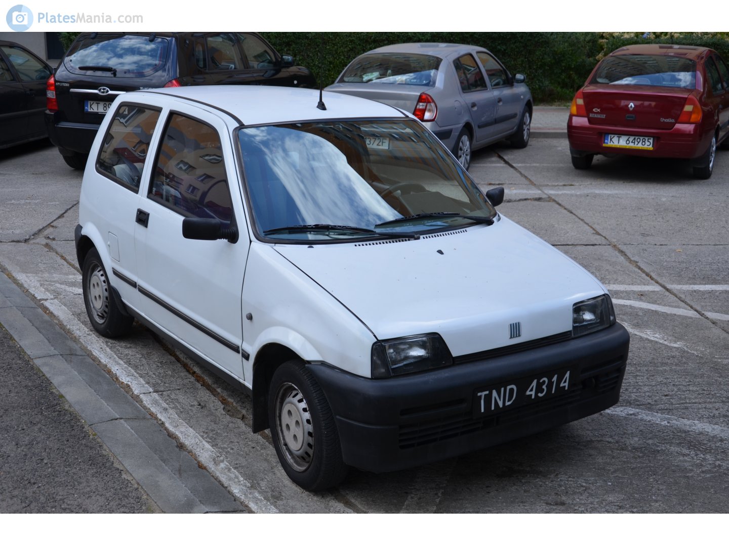 TND 4314, FIAT Cinquecento 1st gen (170), 1992–1998
