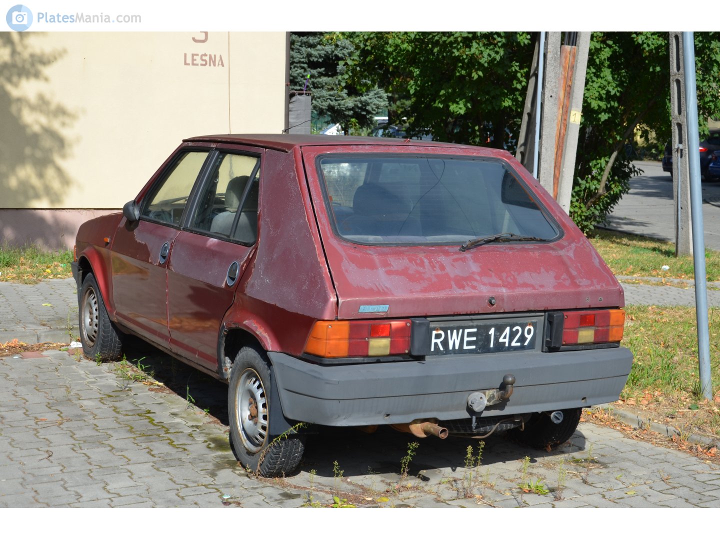 RWE 1429, FIAT Ritmo 1st gen 5-door Hatch (138), facelift, 1982–1988