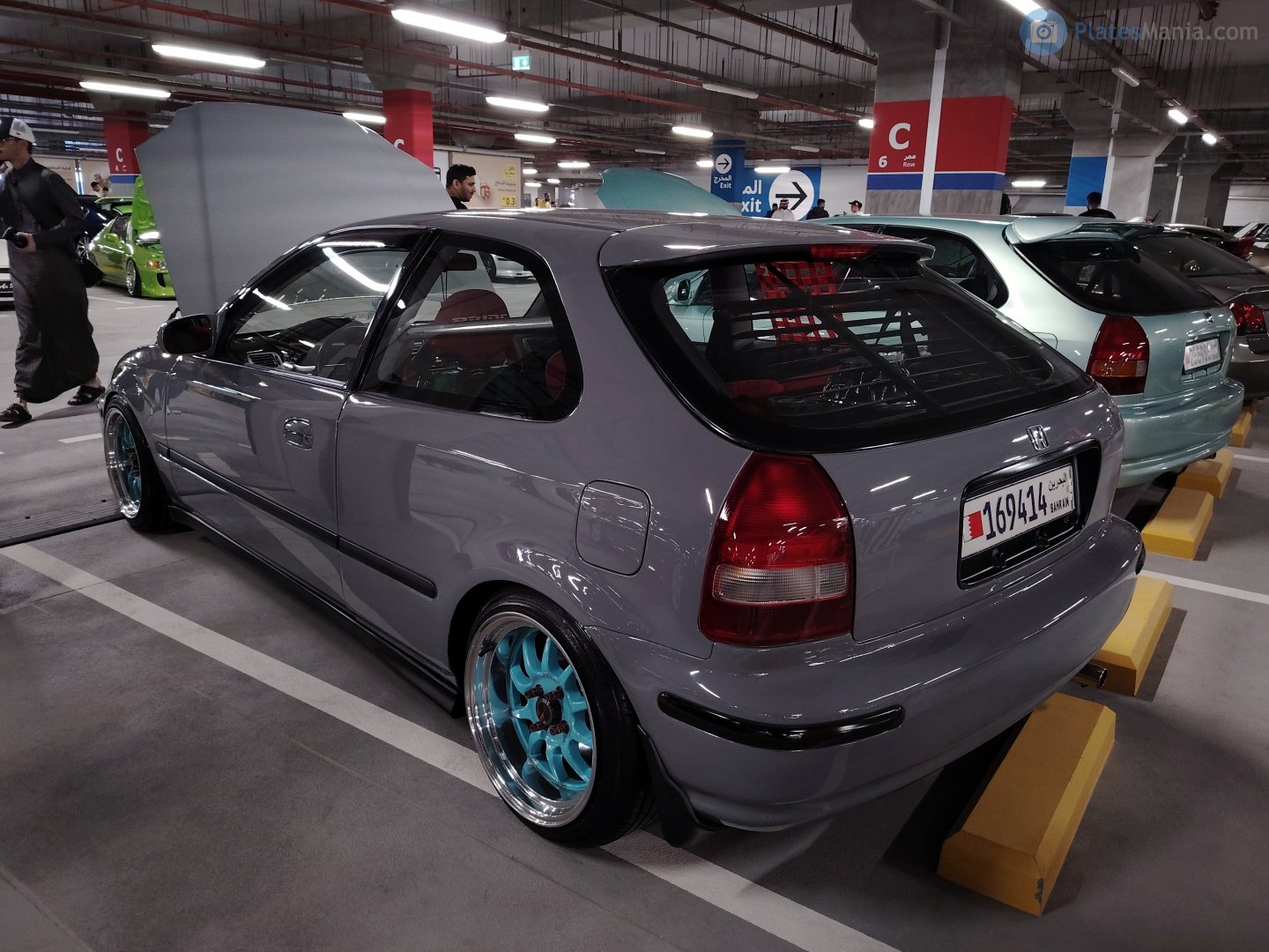 169414, Honda Civic 6th gen Hatchback (EK; Global-market), 1995–2000